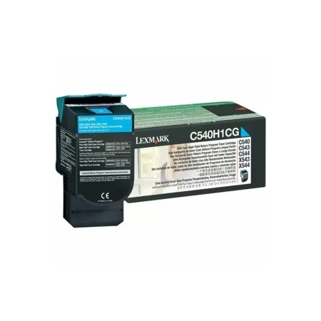 Картридж Lexmark C540H1CG голубой (cyan)