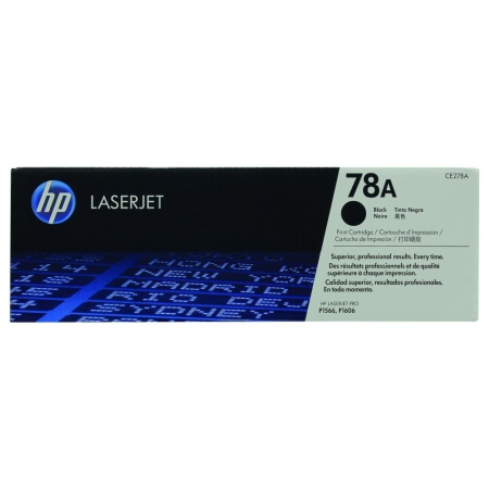 Картридж Hewlett-Packard CE278A (78A) черный (black)