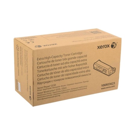 Картридж Xerox 106R03623 черный (black) / поврежденная упаковка