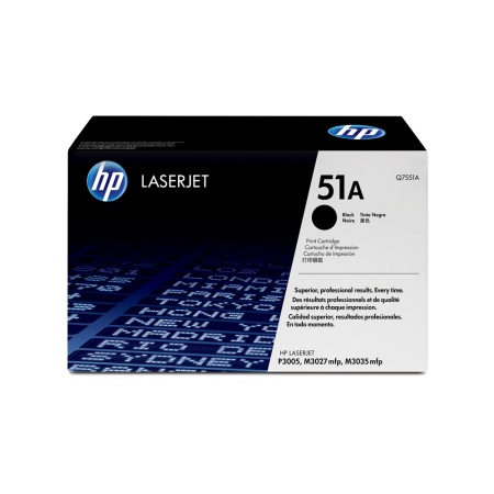 Картридж Hewlett-Packard Q7551A (51A) черный (black)