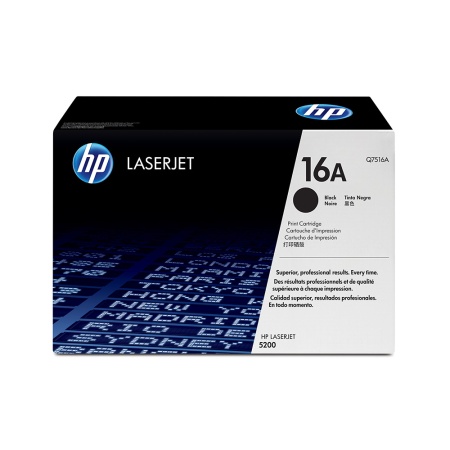 Картридж Hewlett-Packard Q7516A (16A) черный (black) / поврежденная упаковка