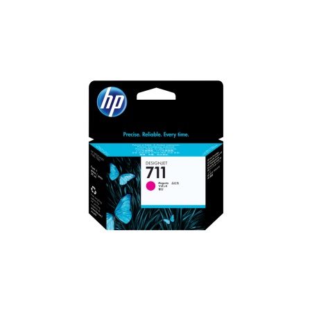 Картридж струйный Hewlett-Packard CZ131A (711) пурпурный (magenta) / истек гарантийный срок производ