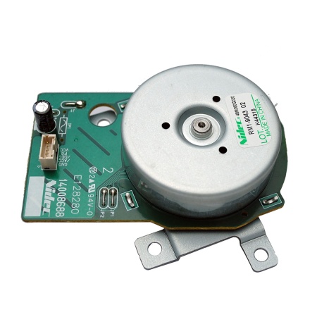 Главный мотор в сборе Hewlett-Packard RM1-9042-000 (с разборки б/у аппарата, в рабочем состоянии)
