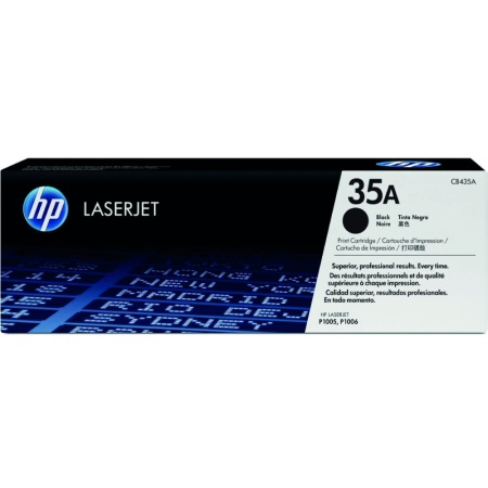 Картридж Hewlett-Packard CB435A (35A) черный (black)