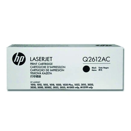 Картридж контрактный Hewlett-Packard Q2612AC (12A) черный (black)