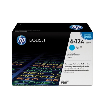 Картридж Hewlett-Packard CB401A (642A) голубой (cyan)