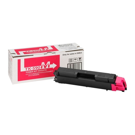 Тонер-картридж Kyocera 1T02KVBNL0 (TK-590M) пурпурный (magenta)