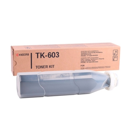 Тонер-картридж Kyocera 1T02BC0NL0 (TK-603) черный (black)