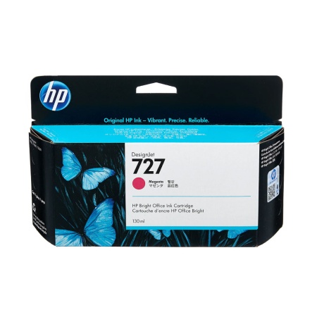 Картридж струйный Hewlett-Packard B3P20A (727) пурпурный (magenta) / истек гарантийный срок производ