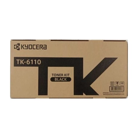 Тонер-картридж Kyocera 1T02P10AX0-D (TK-6110) черный (black) / поврежденная упаковка