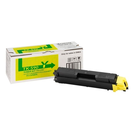Тонер-картридж Kyocera 1T02KVANL0 (TK-590Y) желтый (yellow)