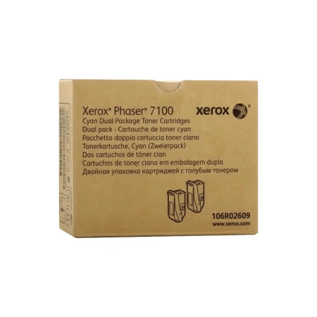 Картридж Xerox 106R02609 голубой (cyan)