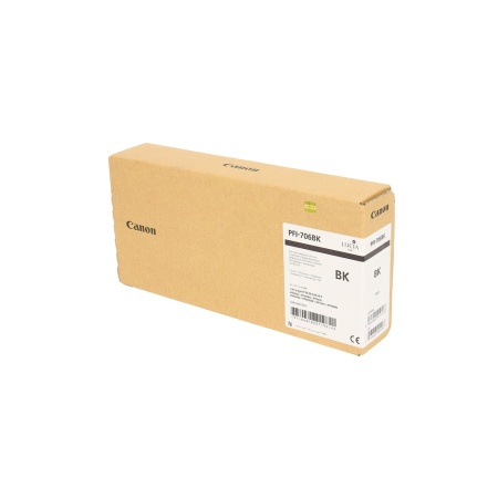 Картридж струйный Canon 6681B001 (PFI-706BK) черный (black) / истек гарантийный срок производителя /