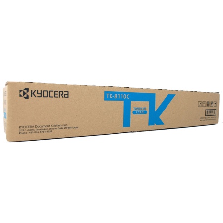 Тонер-картридж Kyocera 1T02P3CAX0 (TK-8110C) голубой (cyan)