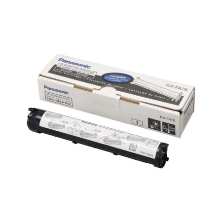 Картридж Panasonic KX-FA76A черный (black)