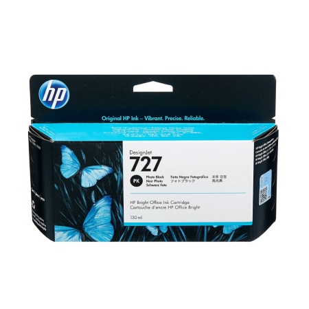 Картридж струйный Hewlett-Packard B3P23A (727) черный/фото (black/photo) / истек гарантийный срок производителя