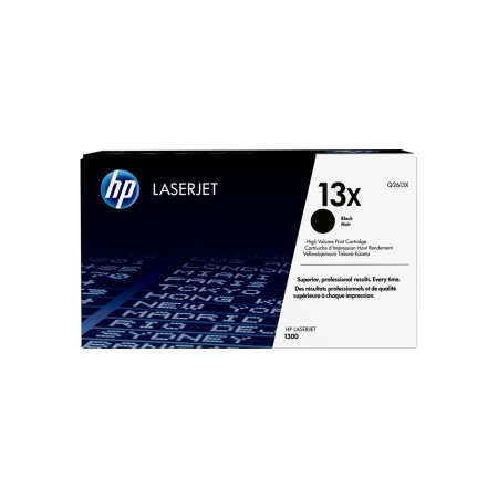 Картридж Hewlett-Packard Q2613X (13X) черный (black) / поврежденная упаковка