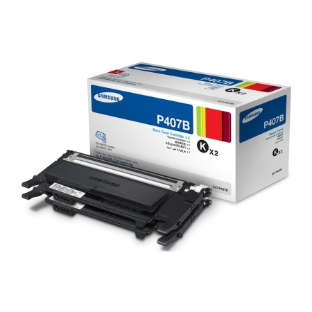 Картридж Samsung CLT-P407B черный (black)