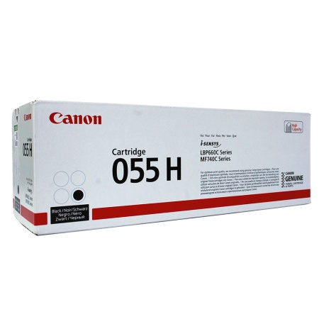 Картридж Canon 3020C002 (055H) черный (black)