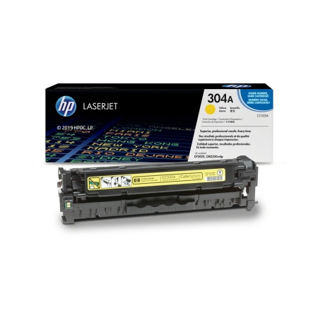Картридж Hewlett-Packard CC532A (304A) желтый (yellow)