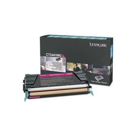 Картридж Lexmark X746A1MG пурпурный (magenta)
