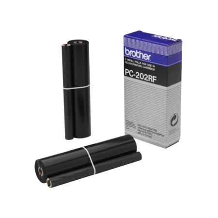 Риббон-картридж Brother PC-202RF черный (black)