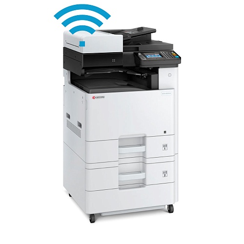 МФУ Kyocera ECOSYS M8124cidn с лотком на 500 листов и Wi-Fi