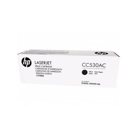 Картридж Hewlett-Packard CC530AC (304A) черный (black) / поврежденная упаковка